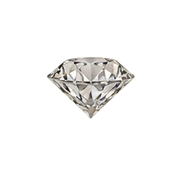 A loose certified natural diamond