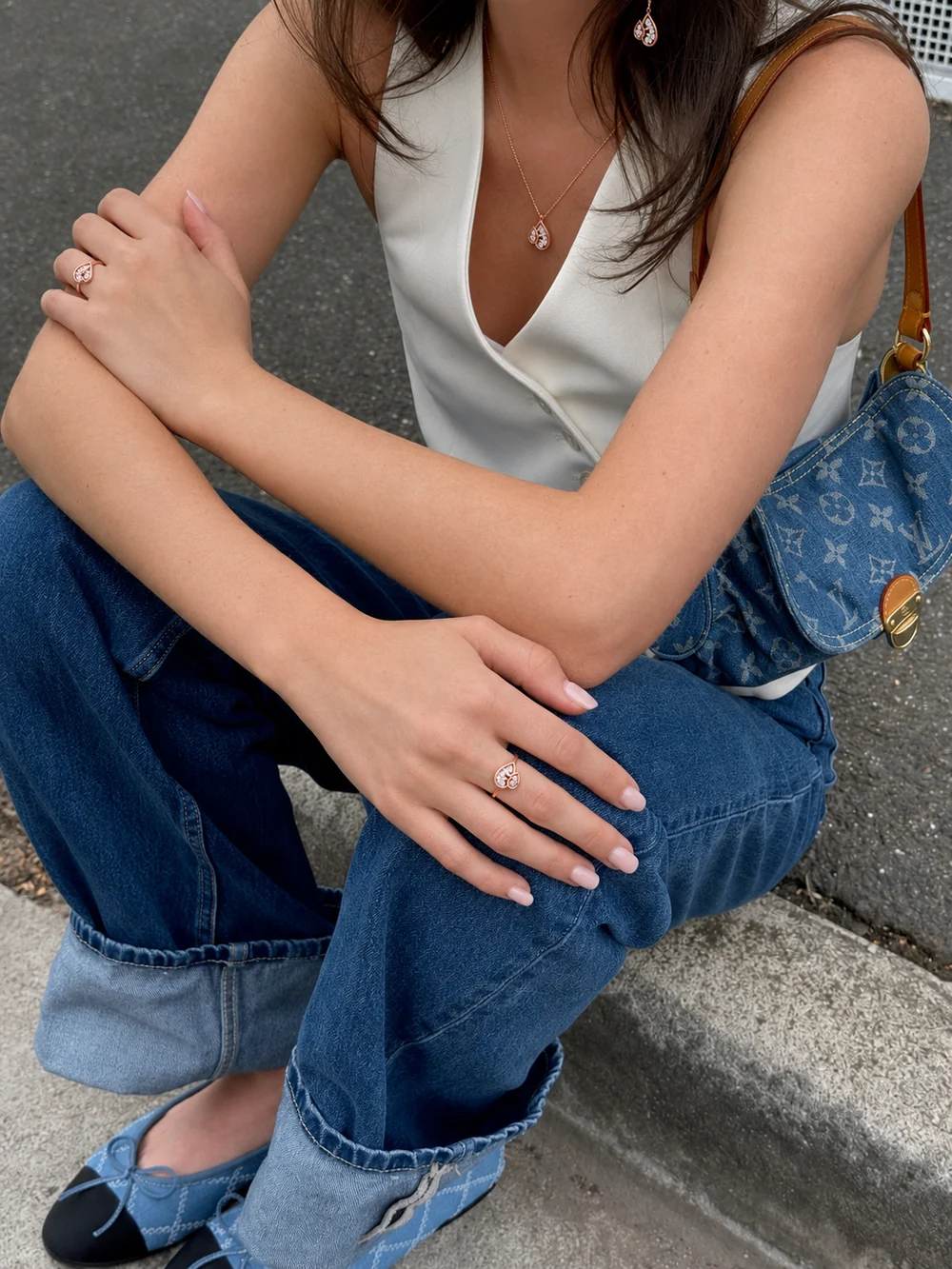 DIAGO jewellery worn out and about